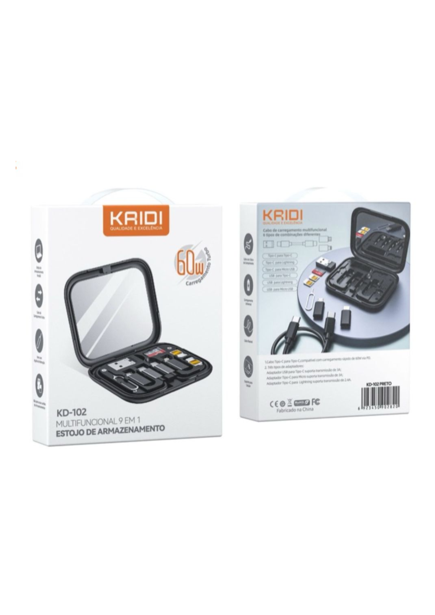 KIT DE ADAPTADORES KAIDI KD-102