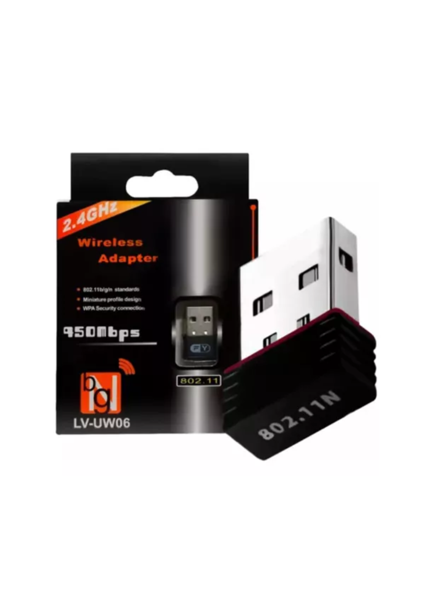 ADAPTADOR WIRELESS 2.4GHZ 950MBPS