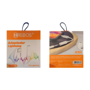 ADAPTADOR FONE IOS HREBOS HS-16