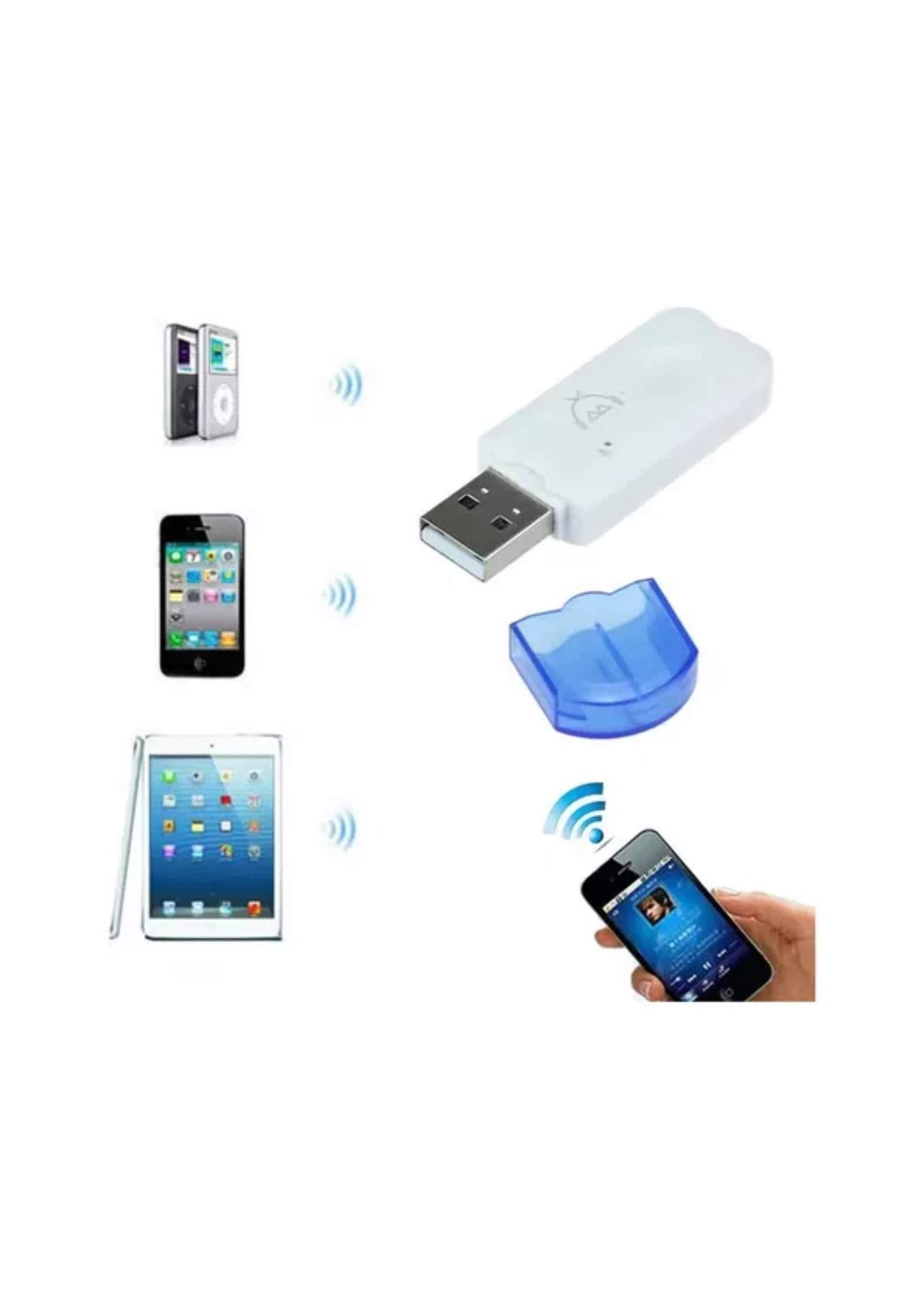 ADAPTADOR BLUETOOTH USB DONGLE AL-A230 - Imagem 2
