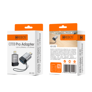 ADAPTADOR OTG IOS HREBOS AD-210