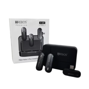 MICROFONE LAPELA TIPO C HREBOS IF-209