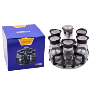 PORTA TEMPEROS C/6 PÇS NUNESTAR STAR-2890