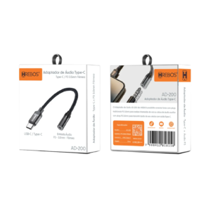ADAPTADOR DE FONE TPC/P2 HREBOS AD-200