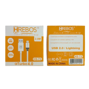 CABO DE DADOS HREBOS IOS 2M HS-73