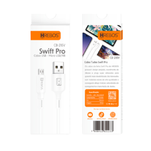 CABO DE DADOS HREBOS 1M CB-215V