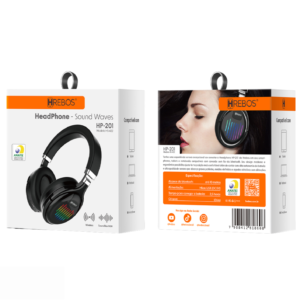 HEADPHONE WIRELESS HREBOS HP-201