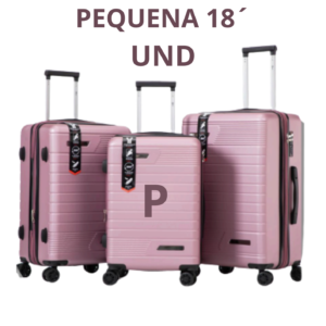 MALA DE VIAGEM PEQUENA 20´ DELLA ML-75 ROSA OURO.