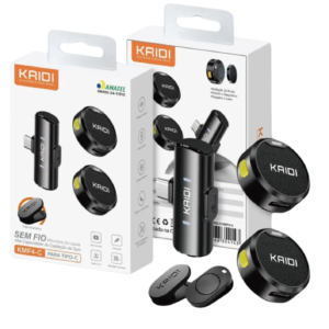 MICROFONE LAPELA TPC KAIDI KMF4-C
