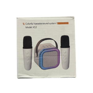 CAIXA DE SOM WIRELESS KARAOKE K12