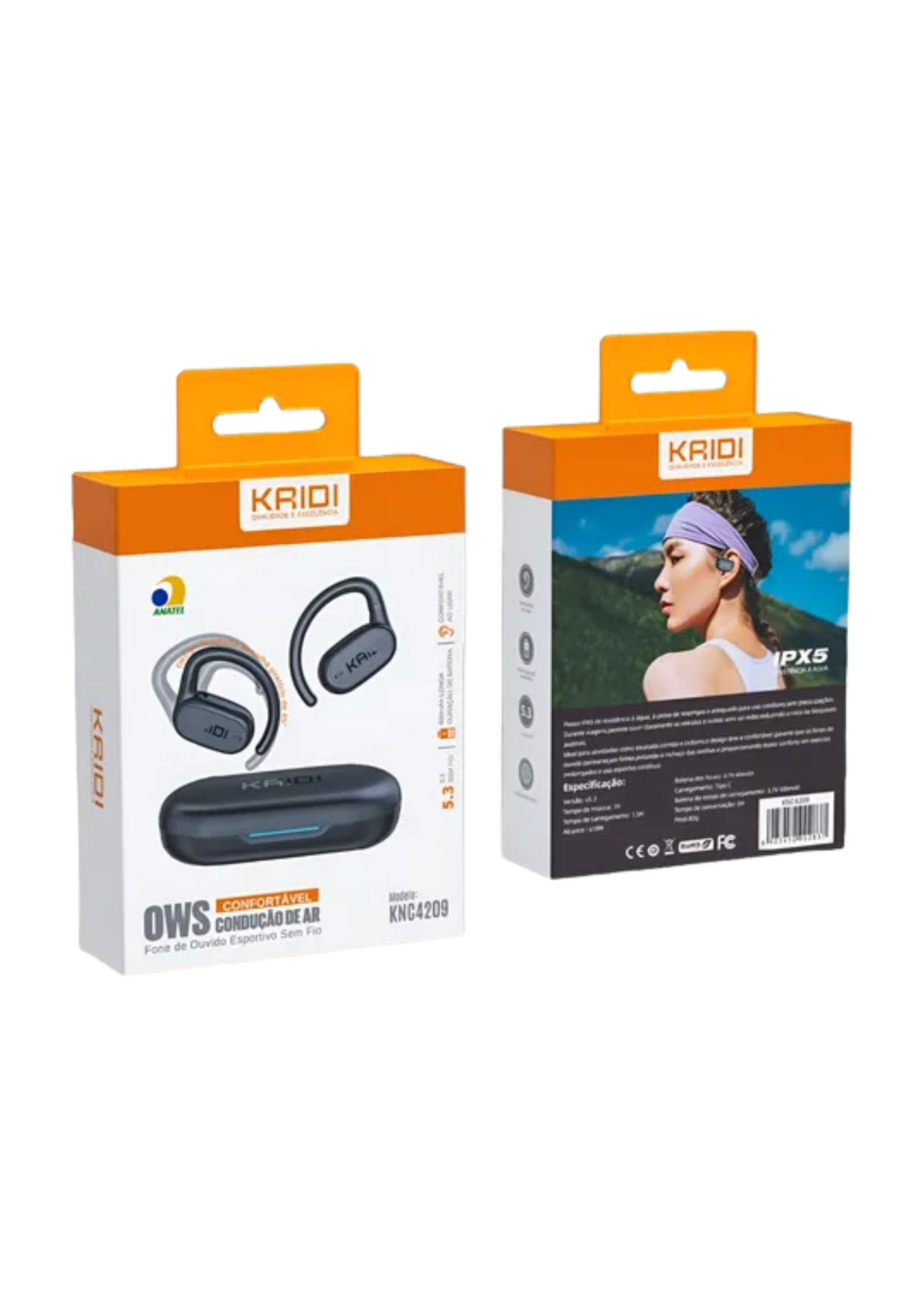 FONE BLUETOOTH KAIDI KNC4209